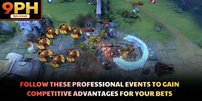 Follow these professional events to gain competitive advantages for your bets