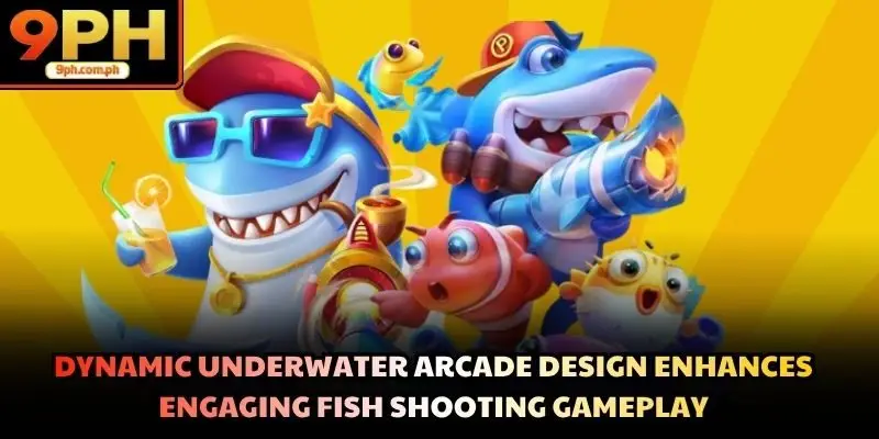 Dynamic underwater arcade design enhances engaging fish shooting gameplay