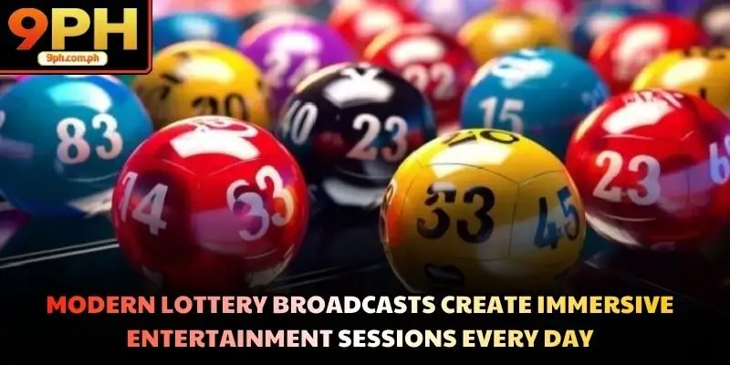 Modern lottery broadcasts create immersive entertainment sessions every day