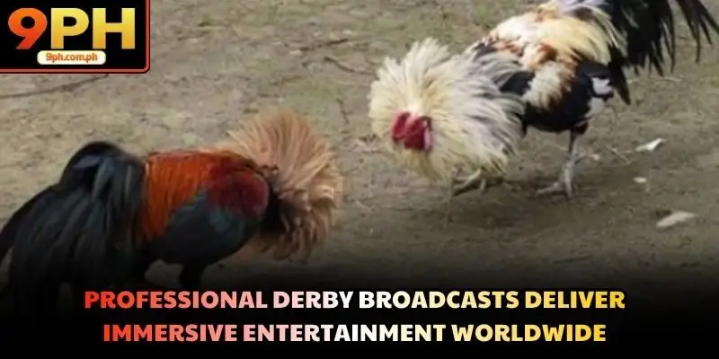 Professional derby broadcasts deliver immersive entertainment worldwide